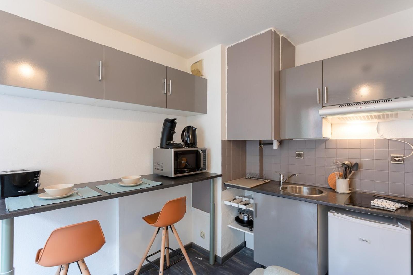 Le Baudis - Grand Studio Avec Coin Nuit Et Parking Toulouse Exteriör bild