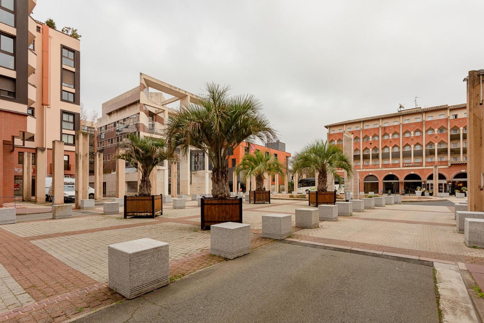 Le Baudis - Grand Studio Avec Coin Nuit Et Parking Toulouse Exteriör bild